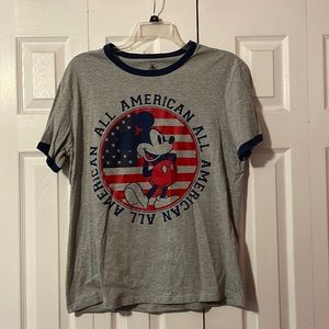USA Mickey Ringer Tee